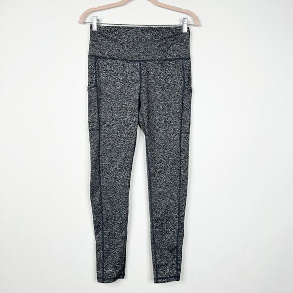 2/$30 Coca-Cola High Rise Tights Leggings Pockets Space Dye Grey Medium #8431 - Picture 1 of 7